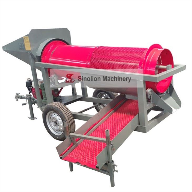 Small Rotary Trommel Drum Screen