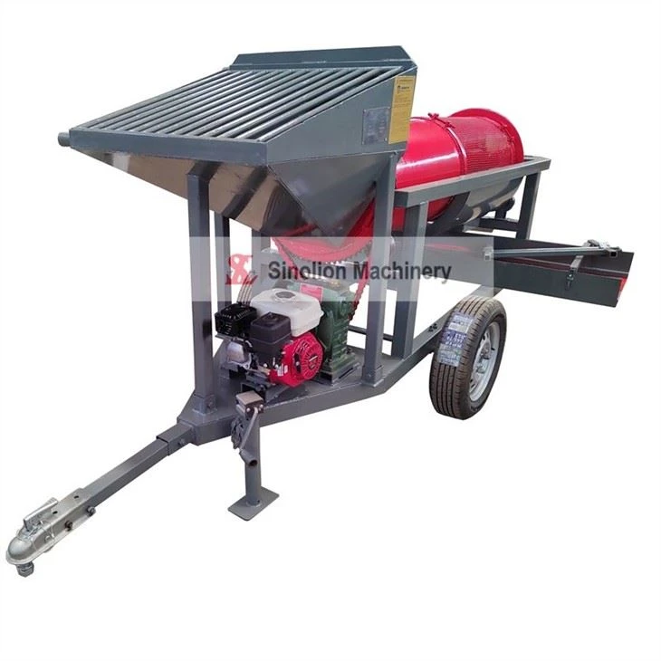 Small Rotary Trommel Drum Screen