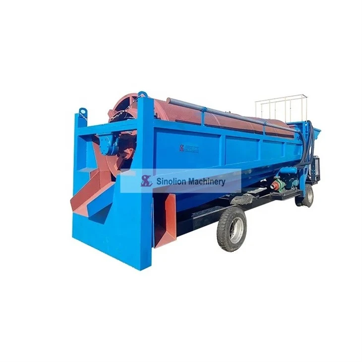 Mobile Gold And Diamond Washing Plant