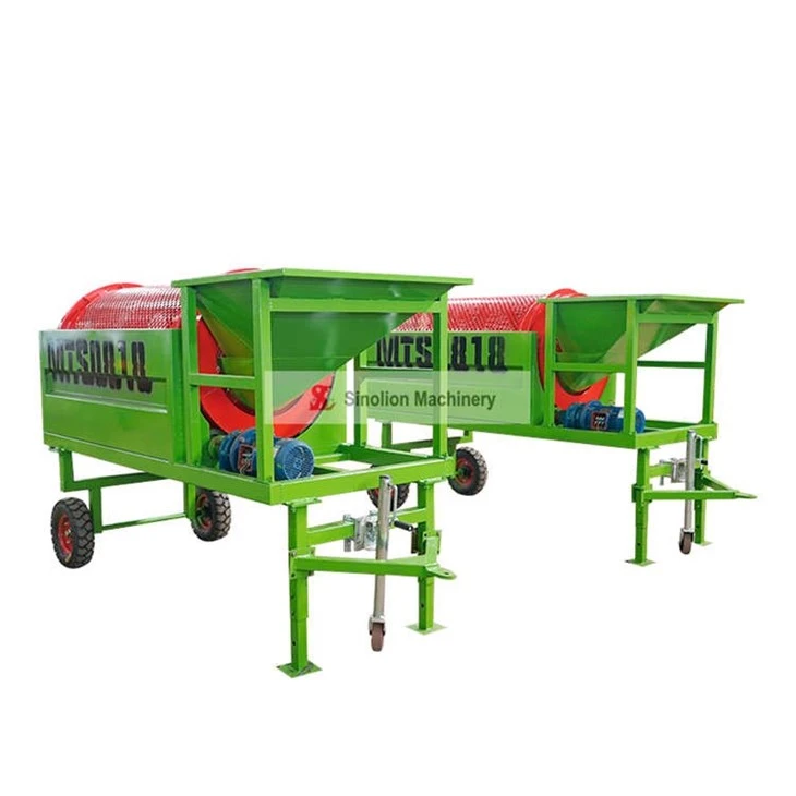 MTS0818 Mobile Trommel Screens
